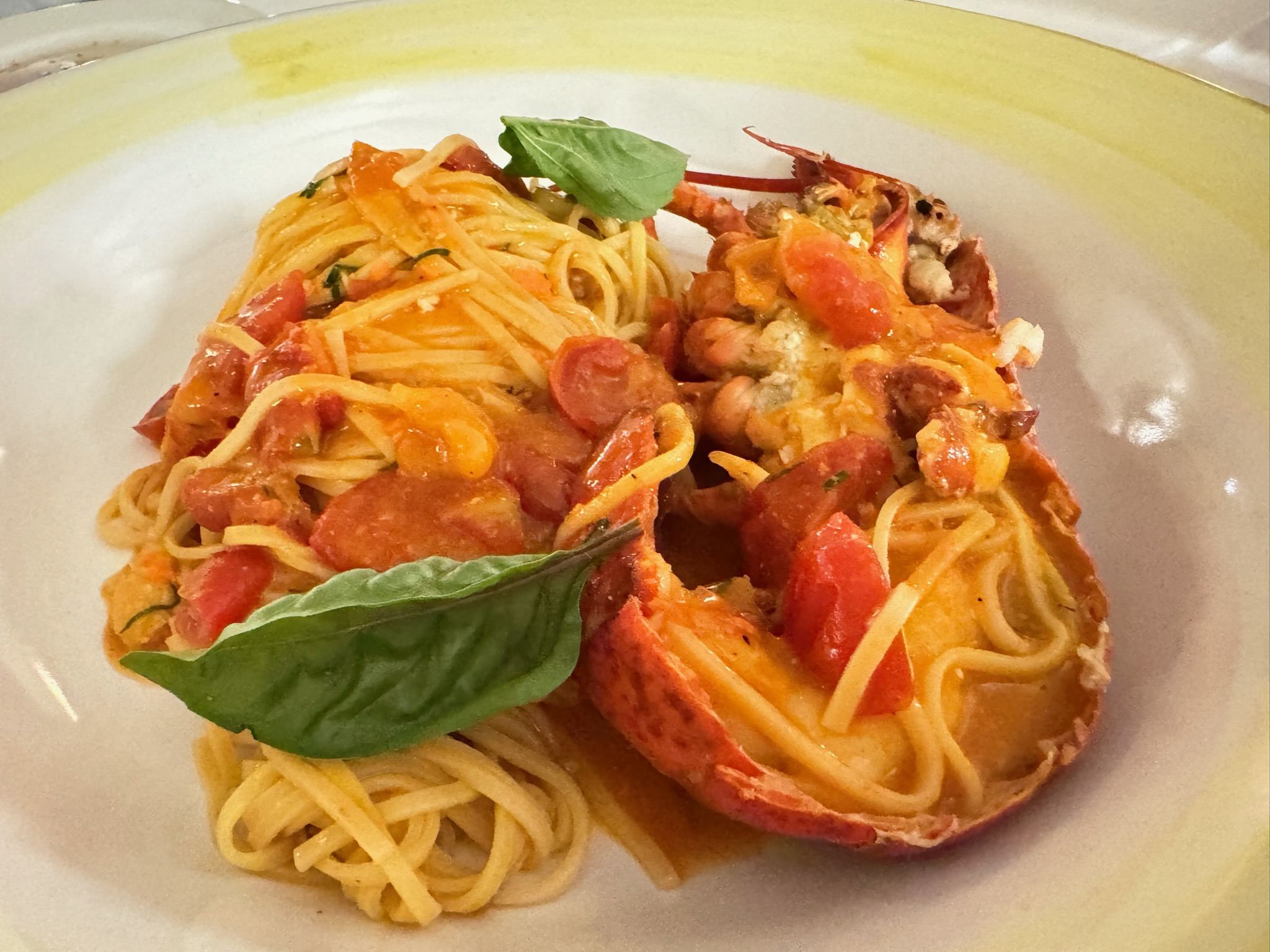 Lobster pasta Amalfi