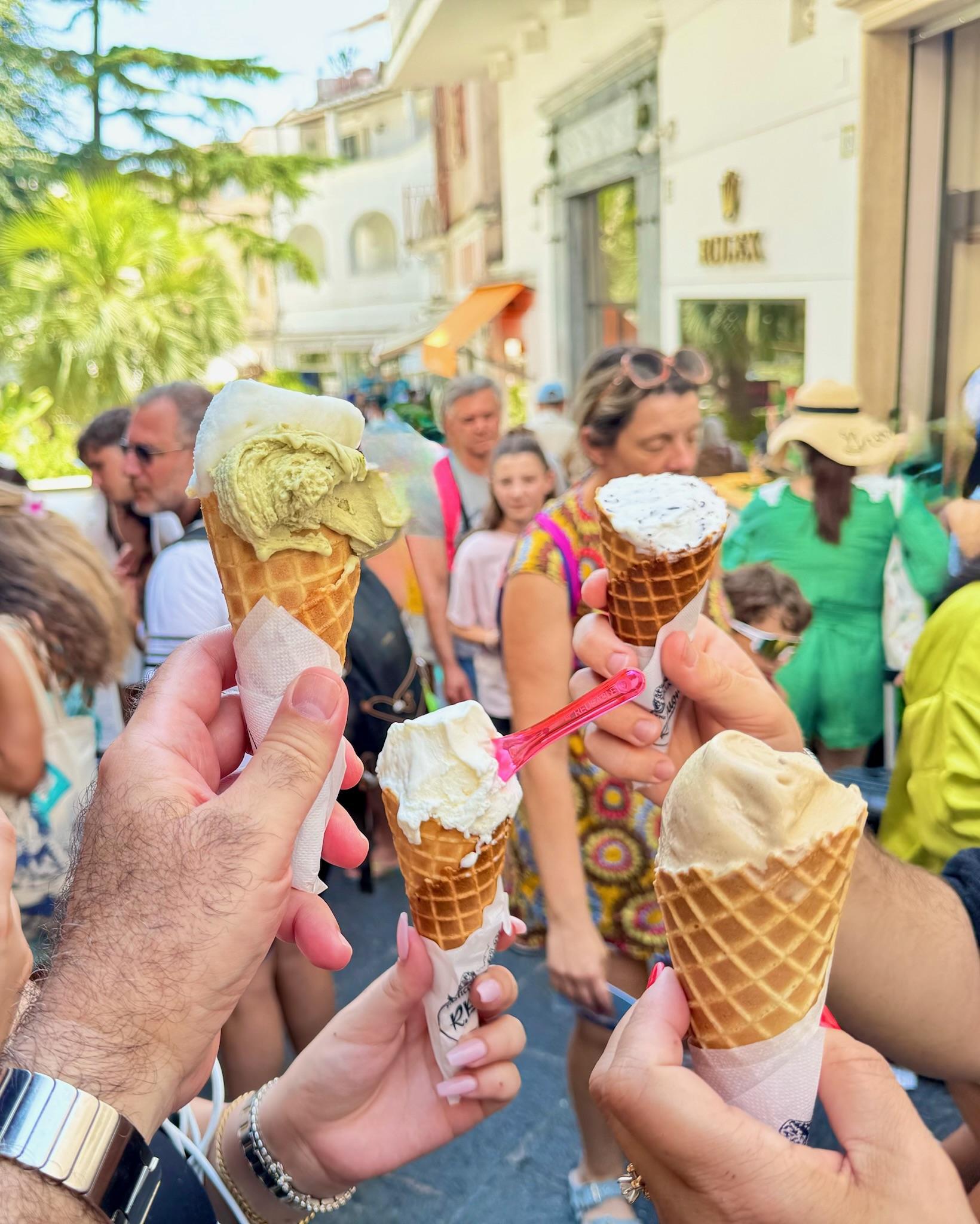 Gelato on Capri